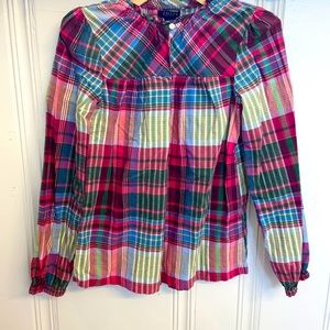 Chaps Girl’s Plaid Blouse
